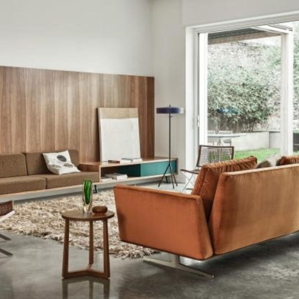 modern midcentury interior