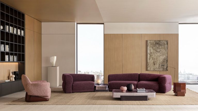 Molteni&C furniture showroom display at BeDESIGN Houston