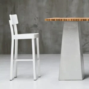 Gervasoni Inout White Barstool