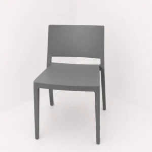 Kartell Lizz Mat Grey Chair
